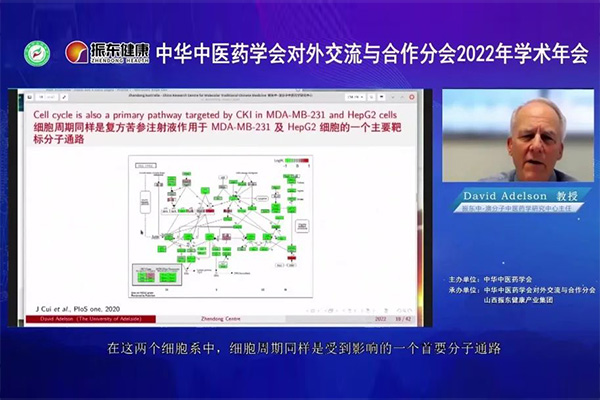 J9集团中-澳分子中医药学研究中心David Adelson教授报告